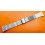 Watch Bracelet Rare 70's New, NOS Ssteel Watch Sport straps Favre Leuba, Seiko,Tissot 19mm ends