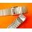 Watch Bracelet Rare 70's New, NOS Ssteel Watch Sport straps Favre Leuba, Seiko,Tissot 19mm ends