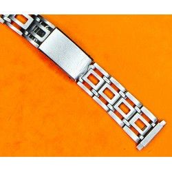 Rare Vintage Bracelet Acier 20mm Montres type UNIVERSAL GENEVE, OMEGA, FAVRE LEUBA, ENICAR