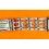 Rare Unsigned 70's Perforated Vintage Watch Bracelet 20mm UNIVERSAL GENEVE,OMEGA,FAVRE LEUBAT,TISSOT,BREGUET style