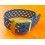 VINTAGE 70's BRAIDED RETRO STYLE WATCH STRAP DARK BROWN COLOR 16mm