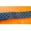 BRACELET 18mm BLEU RETRO MONTRES VINTAGES ANNEES 70 BOUCLE ARDILLON ACIER