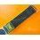 BRACELET 25mm VINTAGE 80's DE MONTRES SCRATCH VELCRO AJUSTABLE SPORT 20mm JAUNE & NOIRE