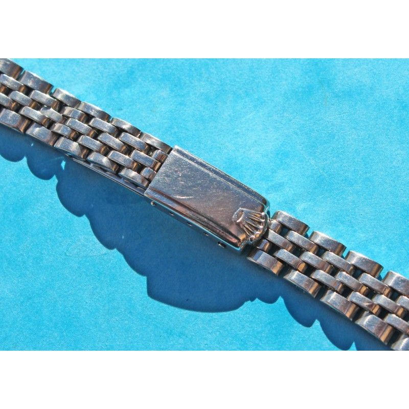 1967 Ladies 6251D Rolex Stainless Steel folded links Jubilee 13mm
