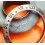ROLEX ORIGINALE LUNETTE ACIER GRADUATION 24H GMT MONTRES ROLEX EXPLORER II 16570, 16550 VINTAGE
