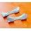ROLEX PAIR OF ENDLINKS, END PIECES 557B ROLEX 19mm ENDLINK BAND 78350, 7835 OYSTER BRACELET 19mm