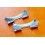 ROLEX PAIRES FIXAGES, FIXATIONS, EMBOUTS 557B BRACELET 19mm 7835, 78350 MONTRES ROLEX OYSTER