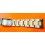 Rolex 1995 Genuine Tutone 78363 / 458B 18K/SS 20mm Band bracelet Parts GMT DATEJUST DAYTONA 16713,16523,16013 heavy links bitons