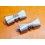 ROLEX PAIRE FIXAGES ENDLINKS 17mm BRACELET JUBILEE ACIER MONTRES SPEEDKING, OYSTER