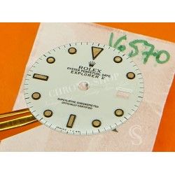 Rolex Vintage cream 1993 16550,16570 Oyster Perpetual Date Explorer II watch tritium Dial cal 3085