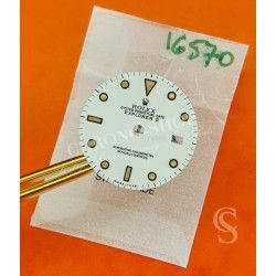 Rolex Vintage cream 1993 16550,16570 Oyster Perpetual Date Explorer II watch tritium Dial cal 3085