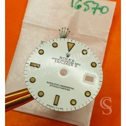 Rolex Vintage cream 1993 16550,16570 Oyster Perpetual Date Explorer II watch tritium Dial cal 3085