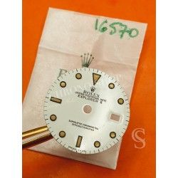Rolex Vintage cream 1993 16550,16570 Oyster Perpetual Date Explorer II watch tritium Dial cal 3085