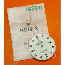 Rolex Vintage cream 1993 16550,16570 Oyster Perpetual Date Explorer II watch tritium Dial cal 3085
