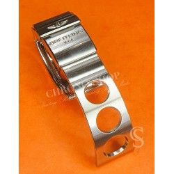 BREITLING WATCH BRACELET PERFORATED AIR RACER 22mm BRUSHED FINITION NAVITIMER CHRONOMAT CROSSWIND COSMONAUTE REF 220A