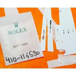 Rolex jeu Aiguilles Or blanc NEUF luminova montres Rolex Cosmograph Daytona 116509,116519,116520, 116528 Cal 4130