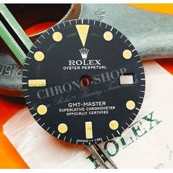 Rolex Originale Pièce montres Cadran Tritium Mark III Ø27mm GMT-Master 1675 mat Cal 1575,1565 auto