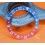 Rolex Vintage Bezel insert Graduated Faded PEPSI Red & blue GMT MASTER 1675,16750 Watch inlay part for sale