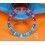 Rolex Vintage Bezel insert Graduated Faded PEPSI Red & blue GMT MASTER 1675,16750 Watch inlay part for sale