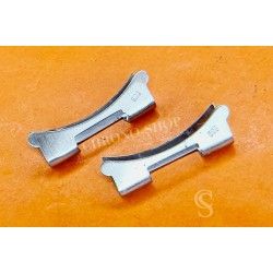 Rolex submariner vintage 593 watch end pieces, endlinks 93150 bracelet solid links 20mm, 16800,168000,16610,14060