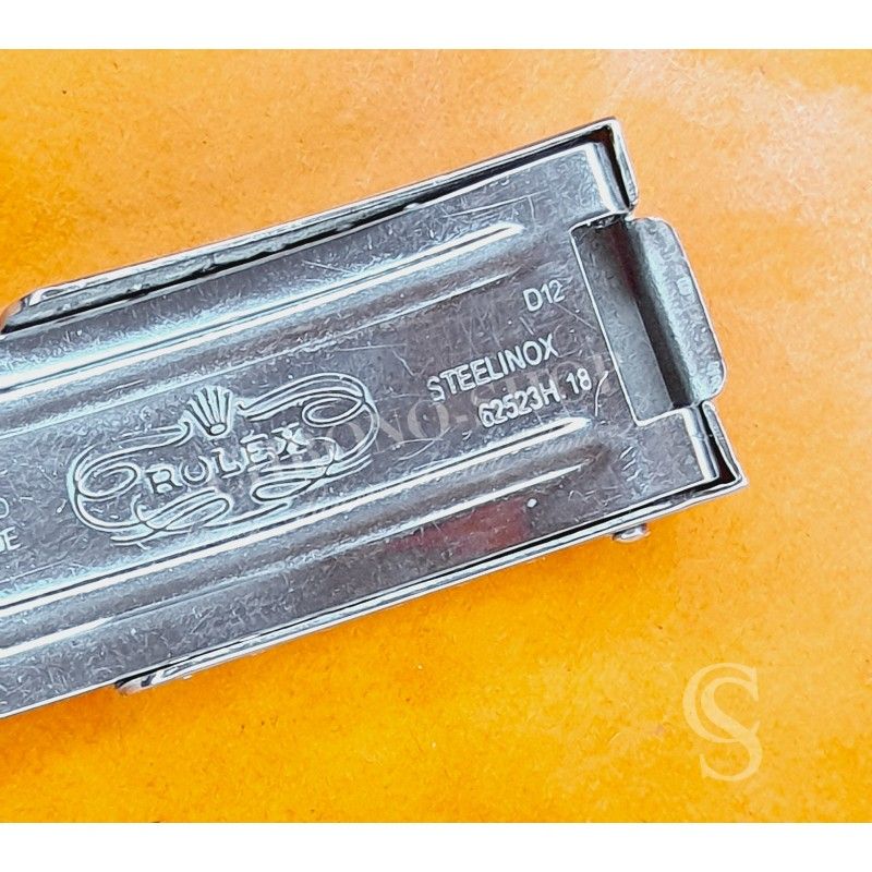 Rolex 1979 tutone D12 code clasp 62523H18 Deployant 20mm