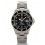 Rolex Genuine preowned Submariner Watch Bezel Insert Part Luminova 16800, 16610, 168000 Black Stainless Steel