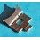 1x PART EXTENSIBLE RIVITS VINTAGE BRACELET LINK BIG CROWN 20mm SUBMARINER links CI US GMT MASTER 1675, 5513 