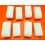 Rolex Genuine Green almond Tray 8 Slots Displays Watches 14060,114060,16610,116610,daytona 16520,116500,GMT MASTER 16710,126710