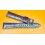 BRACELET AQUATIQUE MONTRES CUIR ALLIGATOR ETANCHE 20/18mm COULEUR CHOCOLAT