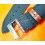 SUMMER WATCHBAND RUBBER STYLE ALLIGATOR LEATHER CHOCOLATE COLOR WATCH BRACELET 20/18mm FOR SALE