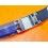 SUMMER WATCHBAND RUBBER STYLE CROCODILE LEATHER CHOCOLATE COLOR WATCH BRACELET 21/16mm FOR SALE