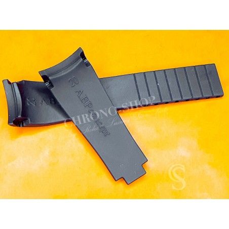 Rubber strap Rubber B style RADIUM 20mm black Color Strap fits ...