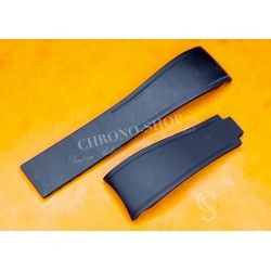 Rubber strap Rubber B style RADIUM 20mm black Color Strap fits Submariner 16800,16610,16600,14060,168000,14060M