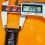 BRACELET AQUATIQUE MONTRES CUIR ALLIGATOR ETANCHE 20/18mm COULEUR NOIR