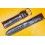 SUMMER WATCHBAND RUBBER STYLE ALLIGATOR LEATHER BLACK COLOR WATCH BRACELET 20/18mm FOR SALE