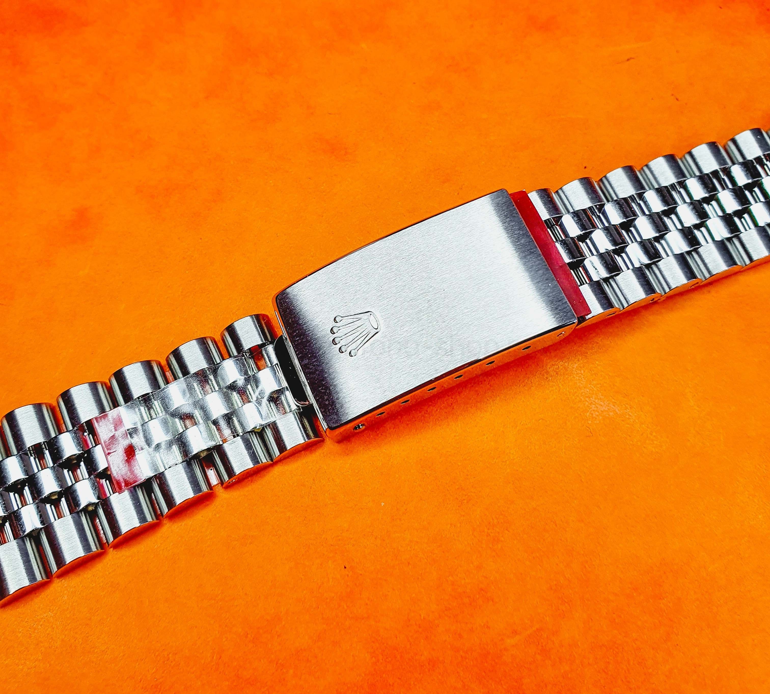 Rolex NEW Jubilee mens 62510H/555B SSteel Watch Bracelet 