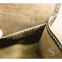 Genuine PATEK PHILIPPE Dark Brown Leather Travel Watch Pouch Case Storage Nautilus, Calatravas watches