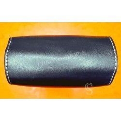 Genuine PATEK PHILIPPE Dark Brown Leather Travel Watch Pouch Case Storage Nautilus, Calatravas watches