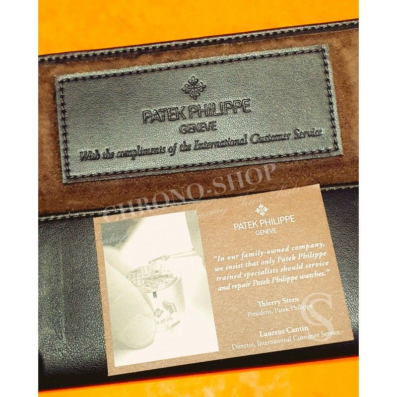 Patek Philippe New Genuine Rare Collectible Pouch Brown