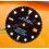 Rolex Factory Glossy Black watch dial 16800,16800,16610 Submariner date Black Index Creamy Tritium cal 3035,3135