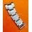 ROLEX PARTIE BRACELET 7205 MAILLONS RIVETS MONTRES VINTAGE DAYTONA 19mm 6263,6262,6240,6265 BIG CROWN