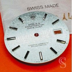 Rolex amazing men's Datejust Silver linen Dial Steel Quickset 16000,16030,16014 Cal 3035, 3135