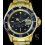 Rolex Collectible Submariner Date Yellow Gold ref 1680-8 Cal 1570 Watch Blue Dial Nipple original, purple