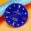 Rolex trés rare Vintage Cadran bleu royal Tritium Nipples montres or jaune 1680-8 Submariner Date