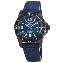 Breitling 2013 152S Blue Watch Rubber Diver Pro III 3 Aerospace,Chronoliner Hershey Strap 22-20mm OEM