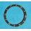 Vintage Braised color ROLEX SUBMARINER FADED BEZEL INSERT 5513 - 1680 - 5512 -1665 TRITIUM PEARL