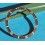 Vintage Braised color ROLEX SUBMARINER FADED BEZEL INSERT 5513 - 1680 - 5512 -1665 TRITIUM PEARL