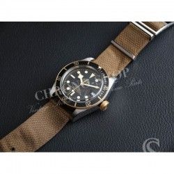 TUDOR BLACKBAY AUTHENTIQUE NATO TISSU STRAP BRACELET 22mm KHAKI MONTRES TUDOR 79233,79363N