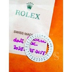 ROLEX SUPER RARE ORIGINAL DISQUE DATE CHINOIS 日期盘手表 BLANC CAL 3135,3035,3175,3185,3186