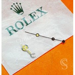 Rolex 2 x Aiguilles tritium Secondes & heures Montres Submariner Date 16800,168000,16610 cal 3035,3135